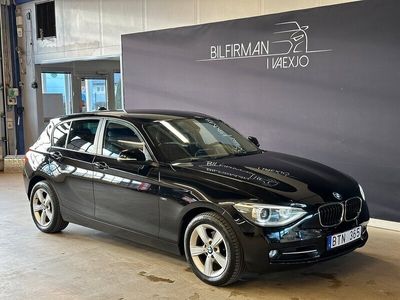 begagnad BMW 116 i Sport line Euro 6 2014, Halvkombi