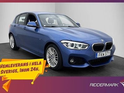 Blå Begagnad 2018 BMW 118 M Sport Halvkombi | 159 900 kr (Marknadspris)