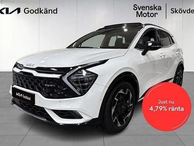 Vit Begagnad 2023 Kia Sportage GT-Line SUV | 399 200 kr (Marknadspris)