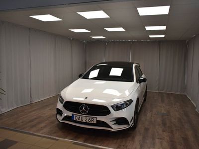 begagnad Mercedes A35 AMG AMG4M Burmester Glastak AeroPack SE SPEC