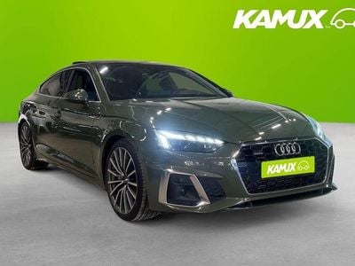Begagnad Audi A5 Sportback S-Line 245 HK (180 kW) 2020 Grön Halvkombi