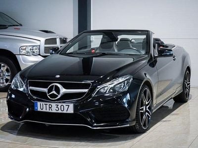 Begagnad Mercedes E200 AMG 184 HK (135 kW) 2014 Svart Cab
