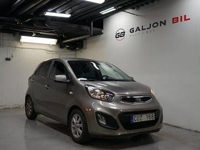 Begagnad Kia Picanto 68 HK (50 kW) 2013 Grå Halvkombi