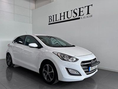 Begagnad Hyundai i30 Premium 136 HK (100 kW) 2016 Vit Halvkombi
