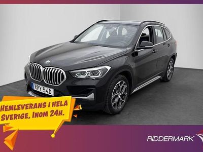 Svart Begagnad 2021 BMW X1 xLine SUV | 254 900 kr