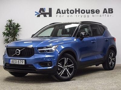Begagnad Volvo XC40 R-Design 197 HK (144 kW) 2020 Blå SUV