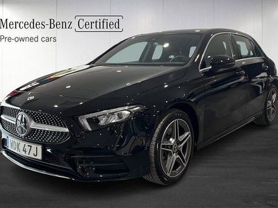 Begagnad Mercedes A250 AMG line 218 HK (160 kW) 2023 Svart