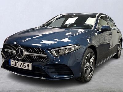 Begagnad Mercedes A250 160 HK (117 kW) 2020 Blå Halvkombi