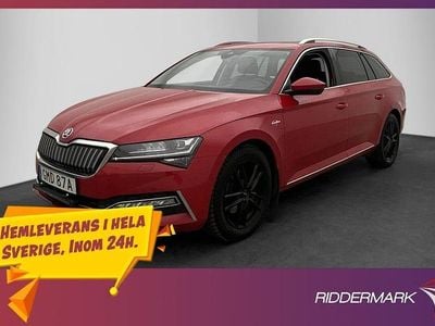 Röd Begagnad 2020 Skoda Superb LAURIN & KLEMENT Kombi | 224 900 kr (Marknadspris)