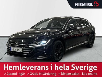 Svart Begagnad 2022 VW Arteon R-line Kombi | 299 900 kr (Marknadspris)