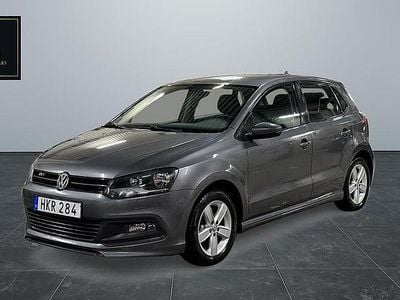 Begagnad VW Polo R-line 90 HK (66 kW) 2014 Grå Halvkombi
