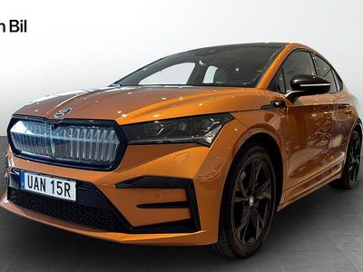 Begagnad Skoda Enyaq iV RS 250 kW (340 HK) 2023 Orange SUV