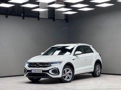 Vit Begagnad 2022 VW T-Roc R-line SUV | 309 900 kr (Dyr)