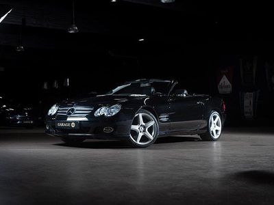 Svart Begagnad 2008 Mercedes SL500 Cab | 299 500 kr