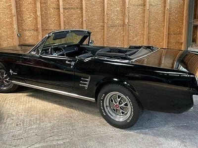 Begagnad Ford Mustang 194 HK (142 kW) 1966 Blågrön metallic Cab