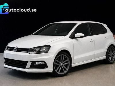 Vit Begagnad 2017 VW Polo R-line Halvkombi | 119 800 kr (Lite dyr)