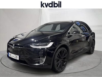 Svart Begagnad 2020 Tesla Model X Performance SUV | 487 000 kr (Marknadspris)