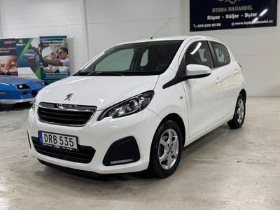 Begagnad Peugeot 108 69 HK (50 kW) 2014 Vit Halvkombi