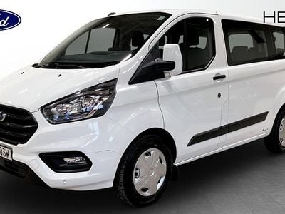 Frozen white Begagnad 2022 Ford Transit Custom Trend Kombi | 275 200 kr (Bra pris)