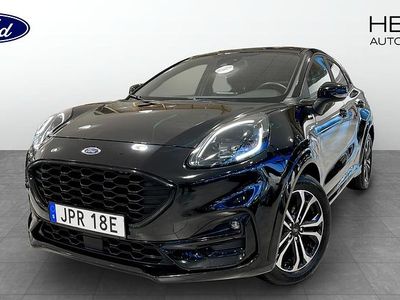 Svart Begagnad 2022 Ford Puma ST-Line SUV | 209 000 kr (Marknadspris)
