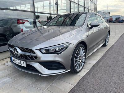 Silver Begagnad 2020 Mercedes CLA250e Shooting Brake AMG Kombi | 329 900 kr (Dyr)