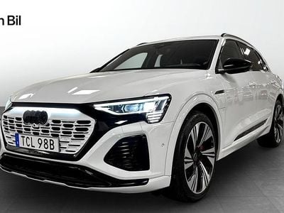 Vit Begagnad 2023 Audi Q8 e-tron S-Line SUV | 759 000 kr
