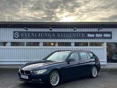 Begagnad BMW 318 Sport Line 143 HK (105 kW) 2013 Blå Kombi
