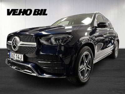 Mörkblå Begagnad 2021 Mercedes GLE350 AMG line SUV | 619 000 kr (Bra pris)