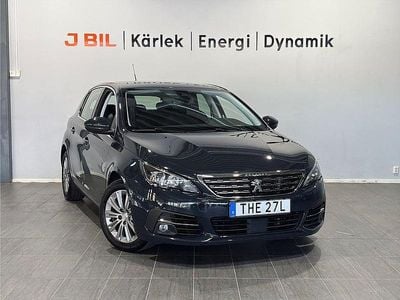 Mörkgrå Begagnad 2019 Peugeot 308 Allure Halvkombi | 119 900 kr (Marknadspris)