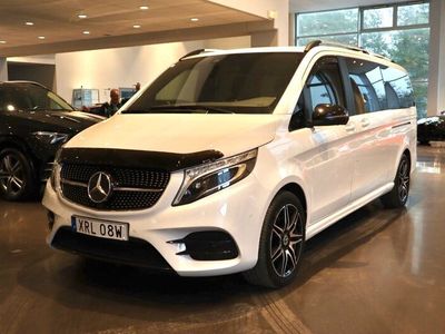 begagnad Mercedes V300 4MATIC X-Lång AMG Leasebar OBS SPEC