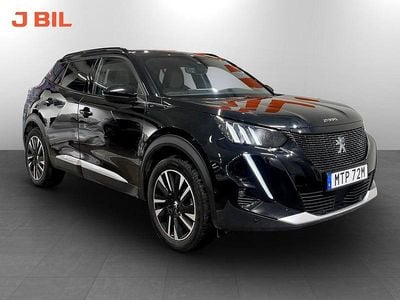 Svart Begagnad 2021 Peugeot e-2008 GT SUV | 209 900 kr (Marknadspris)