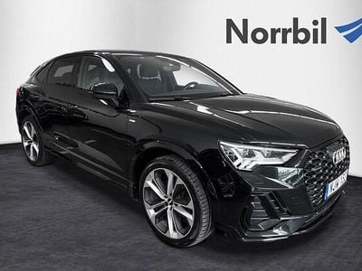 Mytsvart metallic Begagnad 2020 Audi Q3 Sportback S-Line SUV | 389 000 kr (Lite dyr)
