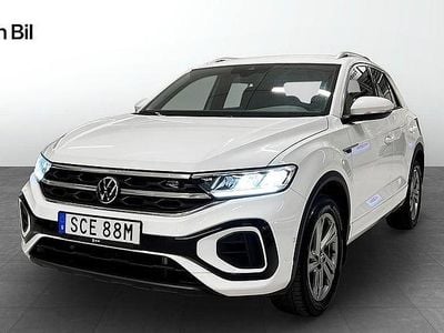 Pure white Begagnad 2024 VW T-Roc R-line SUV | 369 900 kr (Lite dyr)