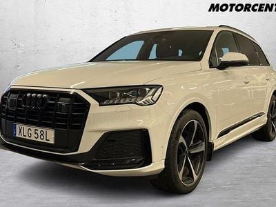 Vit Begagnad 2022 Audi Q7 S-Line SUV | 669 000 kr (Dyr)