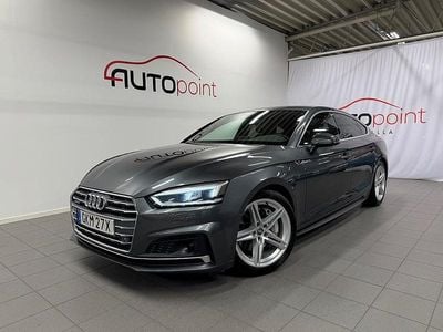 Grå Begagnad 2019 Audi A5 Sportback S-Line Halvkombi | 299 800 kr (Marknadspris)