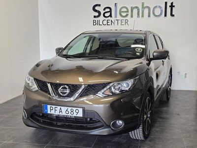 Brun Begagnad 2017 Nissan Qashqai 360º SUV | 109 900 kr (Marknadspris)
