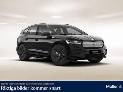 Begagnad Skoda Enyaq iV RS 250 kW (340 HK) 2024 Svart SUV
