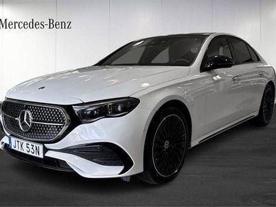 Vit Begagnad 2025 Mercedes E300 AMG Sedan | 799 000 kr