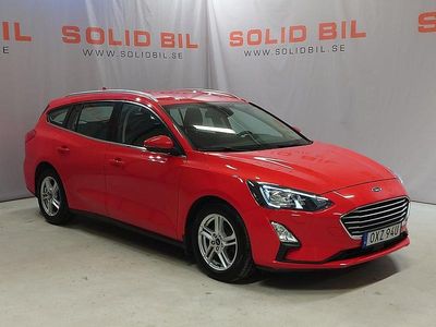 Röd Begagnad 2019 Ford Focus Kombi | 129 900 kr (Marknadspris)