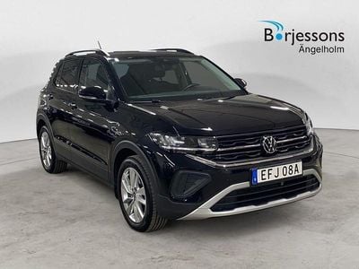 Svart Begagnad 2024 VW T-Cross SUV | 207 000 kr (Marknadspris)