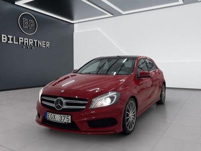 Röd Begagnad 2012 Mercedes A180 AMG line Halvkombi | 139 000 kr (Lite dyr)