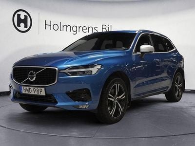 Blå Begagnad 2019 Volvo XC60 R-Design SUV | 299 800 kr (Dyr)