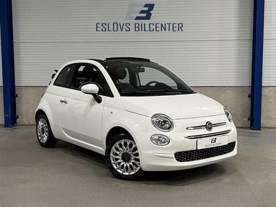 Begagnad Fiat 500C Lounge 71 HK (52 kW) 2020 Vit Cab