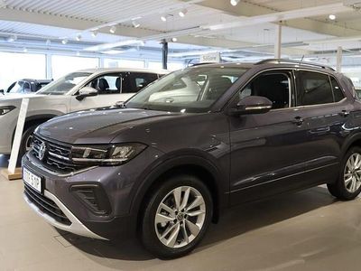 Grå Ny 2025 VW T-Cross Life SUV | 338 600 kr (Lite dyr)