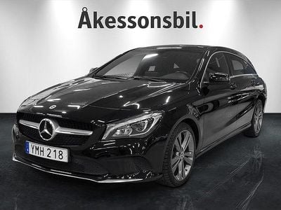 Begagnad Mercedes CLA220 Shooting Brake 177 HK (130 kW) 2017 Svart Kombi
