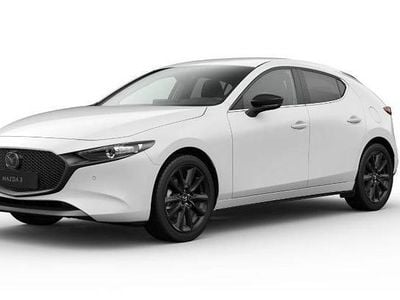 Arctic white Ny 2025 Mazda 3 Homura-Line Halvkombi | 335 200 kr (Marknadspris)