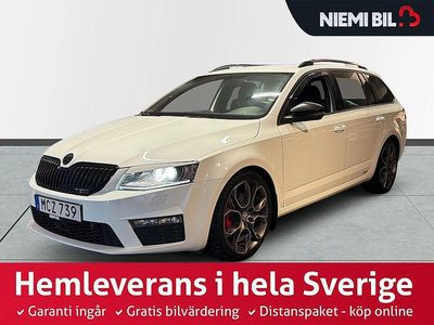 Begagnad Skoda Octavia RS 184 HK (135 kW) 2015 Vit Kombi