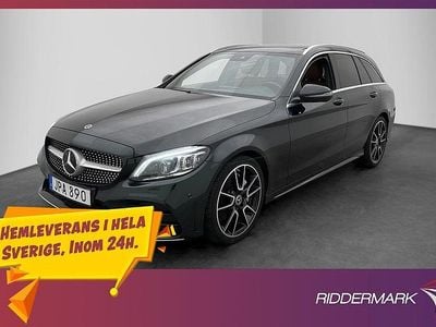 Grön Begagnad 2018 Mercedes C220 AMG Kombi | 274 800 kr (Lite dyr)