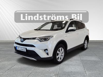 begagnad Toyota RAV4 2.5 Elhybrid AWD Executive Dragkrok Vinterhjul Garanti