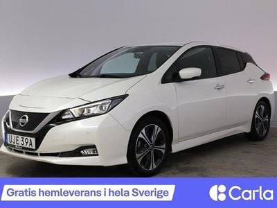 Vit Begagnad 2021 Nissan Leaf 360º Halvkombi | 168 990 kr (Marknadspris)